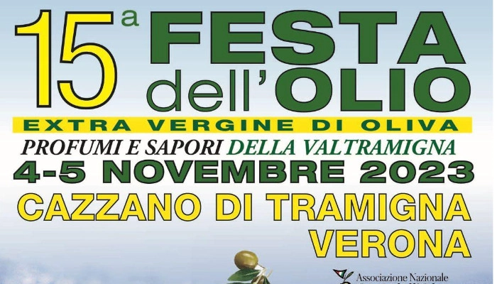 15° festa dell'Olio: 4-5 novembre 2023