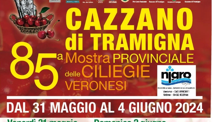 immagine 85° MOSTRA PROVINCIALE DELLE CILIEGIE VERONESI